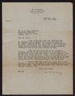 Letter from W. P. Rose to L. P. Tapp